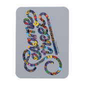 Sesam | Doodle Logo Magneet (Verticaal)