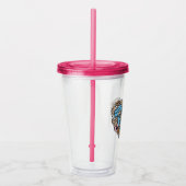 Sesam | Koekjesmonster Doodle Heart Acryl Drinkbeker (Rechts)