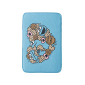 Sesam | Koekjesmonster Doodle Heart Badmat (Voorkant Verticaal)