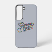 Sesam | Koekjesmonster Doodle Heart Samsung Galaxy Hoesje (Achterkant)