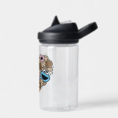Sesam | Koekjesmonster Doodle Heart Waterfles (Links)