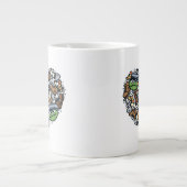 Sesam | Oscar de Grouch Doodle Heart Grote Koffiekop (Voorkant)