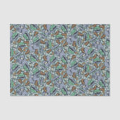 Sesam | Oscar het Grouch Patroon Tissuepapier (Voorkant)