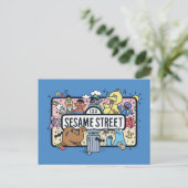 Sesam | Sesame Pals Doodle Sign Briefkaart (Staand voorkant)