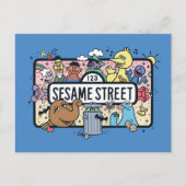 Sesam | Sesame Pals Doodle Sign Briefkaart (Voorkant)