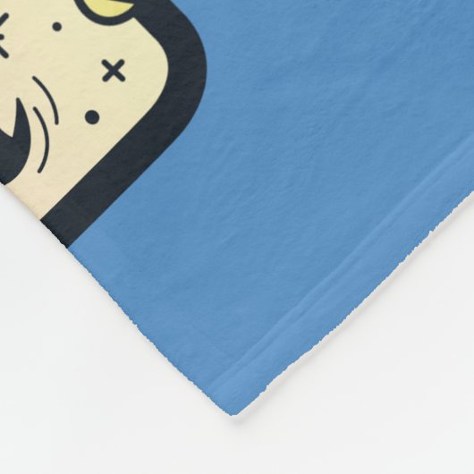 Sesam | Sesame Pals Doodle Sign Fleece Deken (Hoek)