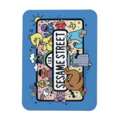 Sesam | Sesame Pals Doodle Sign Magneet (Verticaal)