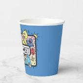 Sesam | Sesame Pals Doodle Sign Papieren Bekers (Achterkant)