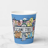 Sesam | Sesame Pals Doodle Sign Papieren Bekers (Links)