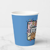 Sesam | Sesame Pals Doodle Sign Papieren Bekers (Voorkant)