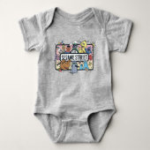 Sesam | Sesame Pals Doodle Sign Romper (Voorkant)