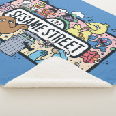 Sesam | Sesame Pals Doodle Sign Sherpa Deken (3/4)