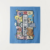 Sesam | Sesame Pals Doodle Sign Wandkleed (Voorkant)