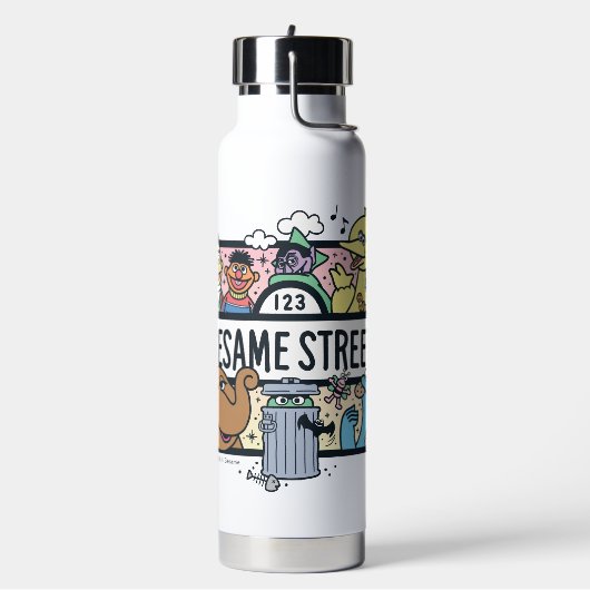 Sesam | Sesame Pals Doodle Sign Waterfles (Links)