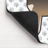 Sesam Shiba Inu Cartoon Dog & Paws Muismat (Hoek)