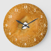 Sesame Bagel Clock Grote Klok (Voorkant)