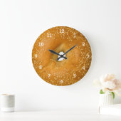 Sesame Bagel Clock Grote Klok (Huis)
