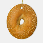 Sesame Bagel Holiday Ornament (Links)