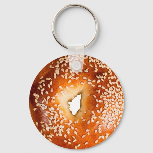 Sesame Bagel Sleutelhanger (Voorkant)