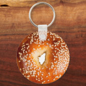 Sesame Bagel Sleutelhanger (Achterkant)