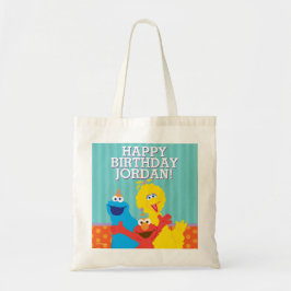 Sesame Pals Birthday Patroon Tote Bag
