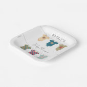 Sesame Pals Bodysuits Baby shower Papieren Bordje (Gebogen)