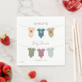 Sesame Pals Bodysuits Baby shower Servet (Insitu)