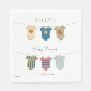 Sesame Pals Bodysuits Baby shower Servet
