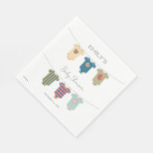 Sesame Pals Bodysuits Baby shower Servet (Hoek)