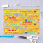 Sesame Pals Celebratiepatroon Tissuepapier (Craft)