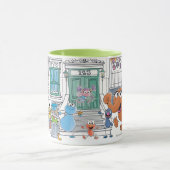 Sesame Pals Doodley Grafisch Mok (Midden)