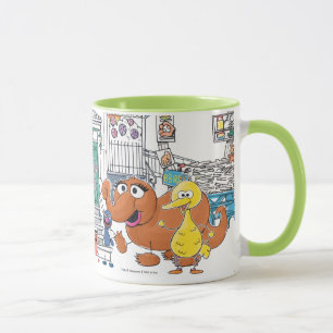 Sesame Pals Doodley Grafisch Mok