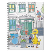 Sesame Pals Doodley Grafisch Notitieboek (Voorkant)