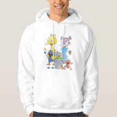 Sesame Pals Doodley Graphic Hoodie (Voorkant)