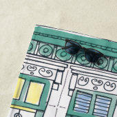 Sesame Pals Doodley Graphic Strandlaken (In situ)