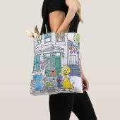 Sesame Pals Doodley Graphic Tote Bag (Dichtbij)