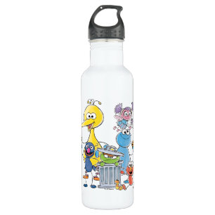 Sesame Pals Doodley Graphic Waterfles