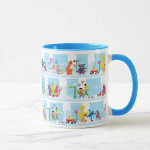 Sesame Pals Lopen Langs Sesame Street Patroon Mok