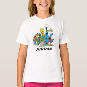 Sesame Pals Persoonlijke Naam T-shirt