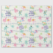 Sesame Pals Piñata Party Patroon Cadeaupapier (Vlak)