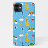 Sesame Pals Rainbow Doodley Pattern Case-Mate iPhone Case (Achterkant)