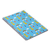 Sesame Pals Rainbow Doodley Pattern Notitieboek (Rechterzijde)