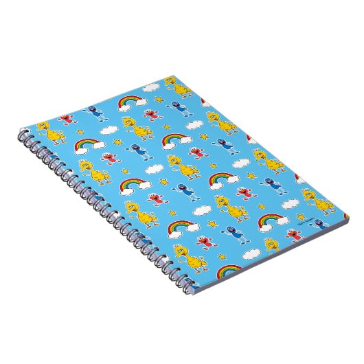 Sesame Pals Rainbow Doodley Pattern Notitieboek (Rechterzijde)