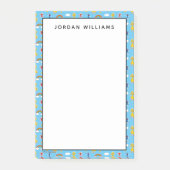 Sesame Pals Rainbow Doodley Pattern Post-it® Notes (Voorkant)