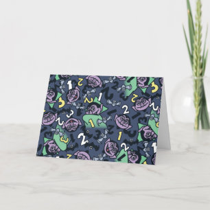 Sesame Sesame   Graaf von Tel Doodlepatroon Feestdagen Kaart