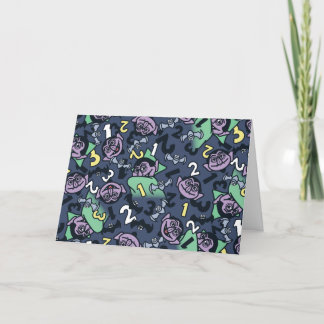 Sesame Sesame | Graaf von Tel Doodlepatroon Feestdagen Kaart