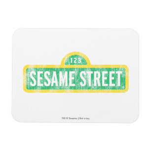 Sesame Straat bord Magneet