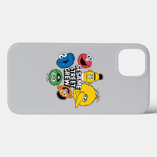 Sesame Straat Crew Case-Mate iPhone Case (Achterkant (horizontaal))