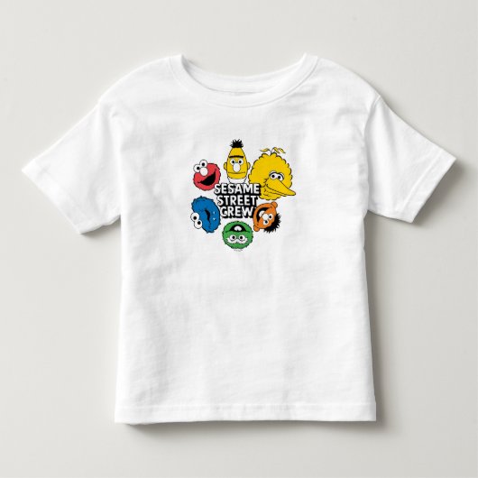 Sesame Straat Crew Kinder Shirts (Voorkant)