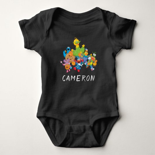 Sesame Straat vrienden | Halloween kostuums Romper (Voorkant)